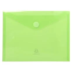 Exacompta - 5 Pochettes enveloppes à scratch - A5 - pour 90 feuilles - couleurs assorties