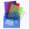 Exacompta - 5 Pochettes perforées à scratch - A4 - couleurs assorties