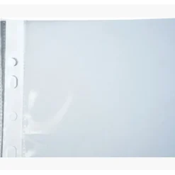 Exacompta - 100 Pochettes perforées - A4 - PP lisses - cristal 6/100E