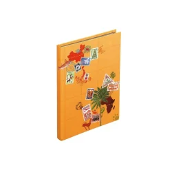 Exacompta - Album de timbres Globe-Trotter 16 pages noires - 22,5x30,5 cm