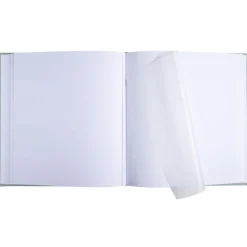 Exacompta - Album photos Autentik 29x32 cm - 60 pages pour 300 photos Autentik 10 x 15 cm - vert sauge