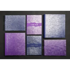 Exacompta - Album photos Japan 32x22 cm - 50 pages pour 150 photos Japan 10 x 15 cm - bleu