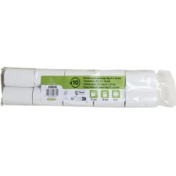 Exacompta -10 Bobines Ticket Carte Bancaire 57x35mm - 14m - Thermique 55g/m² Sans Phénol - Blanc - Nouveauté