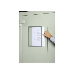 Exacompta - Cadre d'affichage magnétique A4 - argent