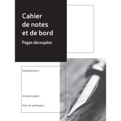 Exacompta - Cahier de notes et de bord du professeur - 26 matières - 48 pages - A4