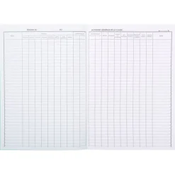 Exacompta - Cahier de notes pré-imprimées - pour 36 élèves - A4