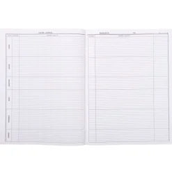 Exacompta - Cahier Journal de la classe - école primaire - double page par semaine - A4