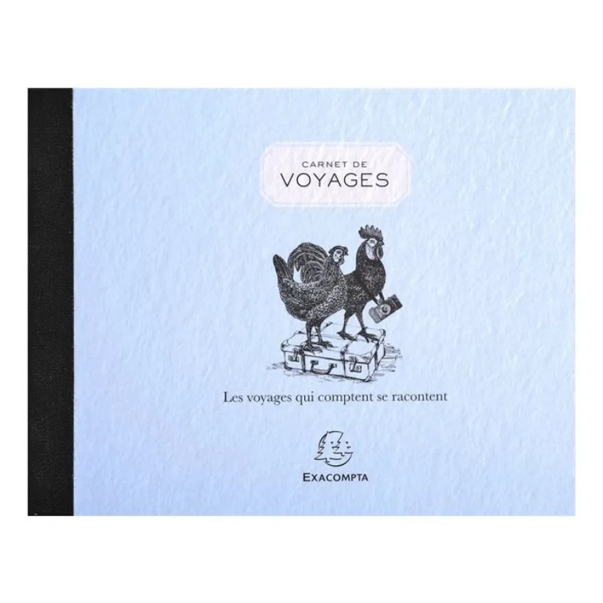Exacompta - Carnet de voyages pocket 11x15cm 40 pages