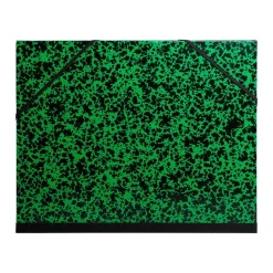 Exacompta - Carton à dessin à élastiques - 52 x 72 cm - vert