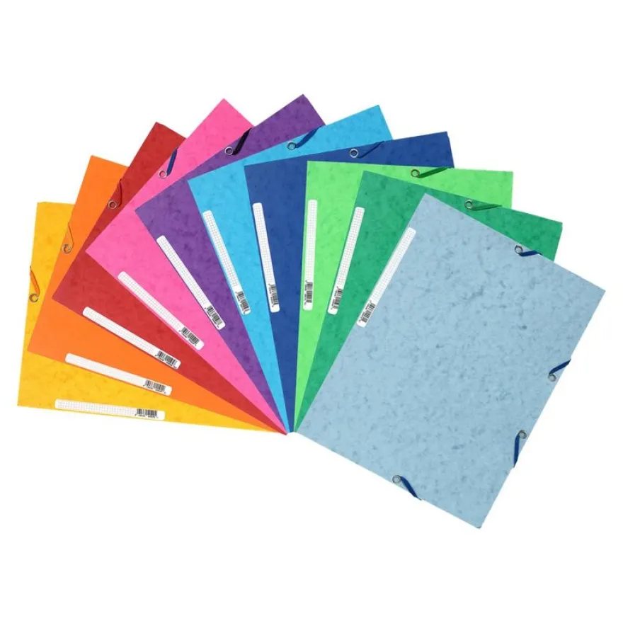 Exacompta - Chemise à 3 rabats - A4 - pour 250 feuilles - disponible dans différentes couleurs