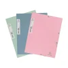 Exacompta - Chemises à Élastiques 3 Rabats - Carton Recyclé 400g/m² - Autentik - Couleurs Assorties
