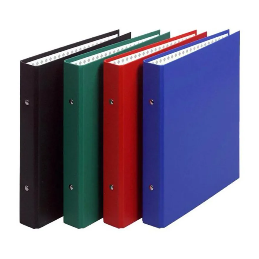 Exacompta - Classeur à 2 anneaux - Dos 34 mm - 17 x 22 cm - disponible dans différentes couleurs