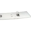 Exacompta - Classeur à levier - Dos 70 mm - A4 - pour 550 feuilles - gris marbré avec dos gris