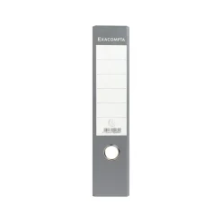 Exacompta - Classeur à levier - Dos 70 mm - A4 - pour 550 feuilles - gris marbré avec dos gris