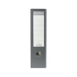 Exacompta - Classeur à levier - Dos 70 mm - A3 paysage - pour 550 feuilles - gris marbré avec dos gris