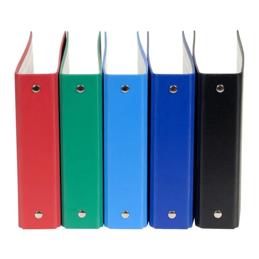Exacompta - Classeur à l'italienne 2 anneaux - Dos 40 mm - 14 x 18 cm - pour 225 feuilles - disponible dans différentes couleurs
