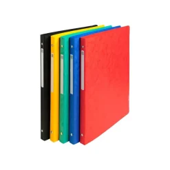 Exacompta - Classeur carte lustrée souple 4 anneaux - A4 - pour 100 feuilles - disponible dans différentes couleurs