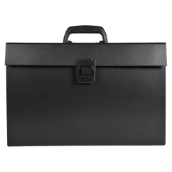 Exacompta - Classeur ménager (valisette trieur) 20 onglets - noir