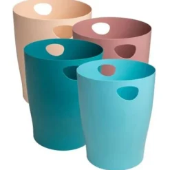 Exacompta - Corbeille à papier ecobin Skandi - 15 L - disponible dans différentes couleurs
