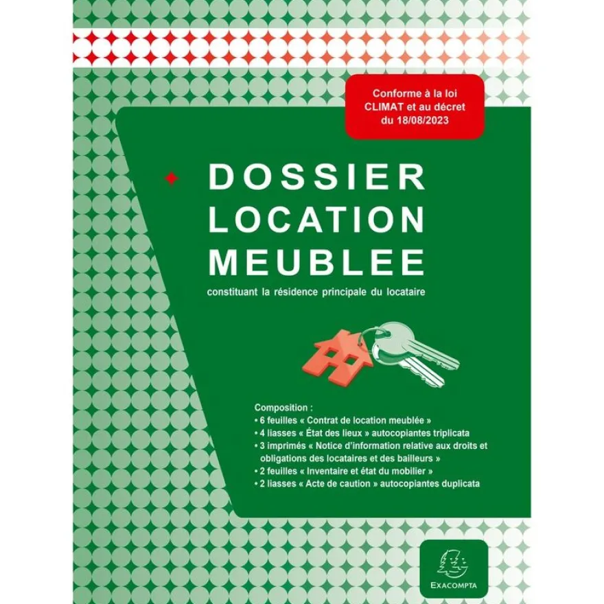 Exacompta - Dossier de location meublée