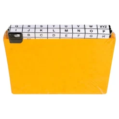 Exacompta - Intercalaires alphabétiques pour boîte à fiches - 24 positions A à Z