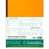 Exacompta - Journal de caisse ou banque - 5 débits/5 crédits - 32 x 25 cm - 80 pages