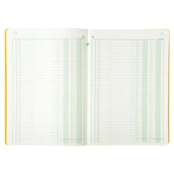 Exacompta - Journal folioté 32 lignes - 80 pages - A4