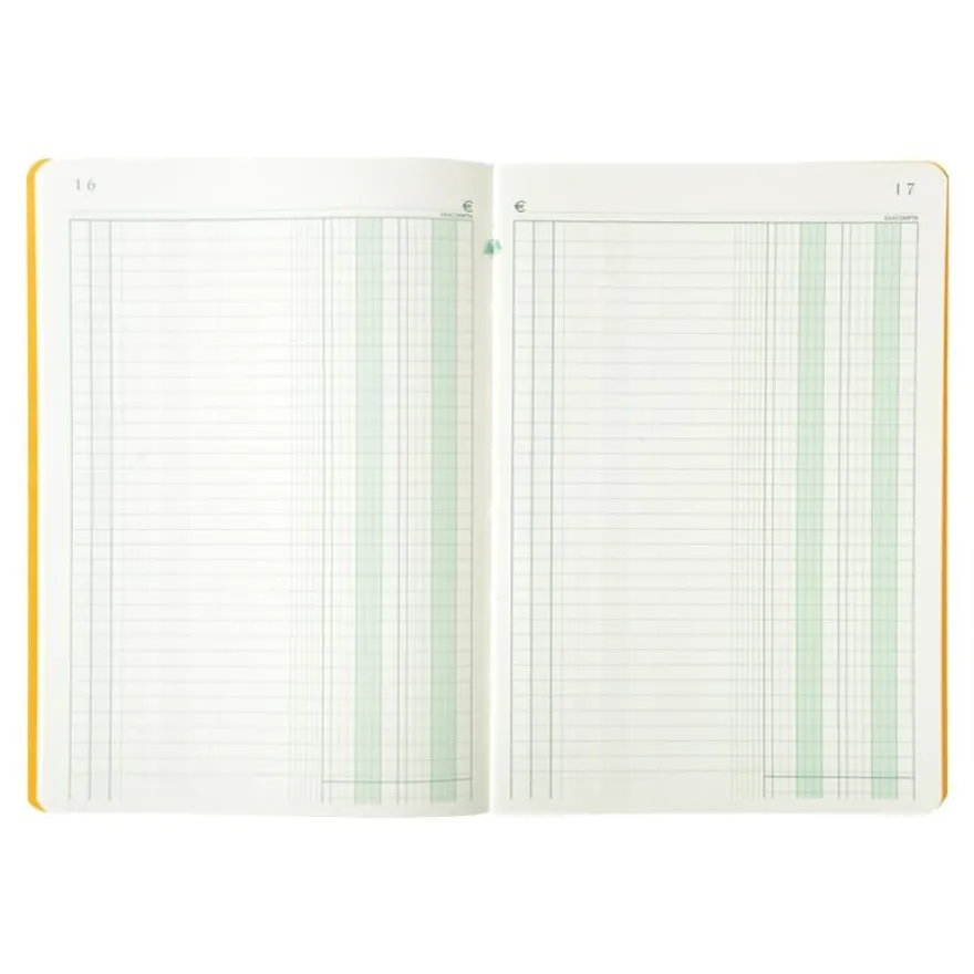 Exacompta - Journal folioté 32 lignes - 80 pages - A4