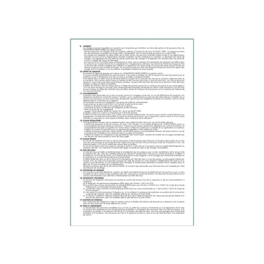 Exacompta - Kit dossier de location libre