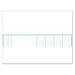 Exacompta - Manifold Carnet 4 colonnes - 50 dupli - A4