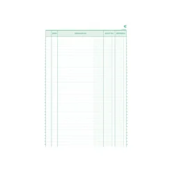 Exacompta - Manifold Carnet de recettes/dépenses - 50 dupli - A4