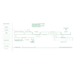 Exacompta - Manifold Carnet de traites normalisées - 10 x 21 cm