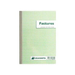 Exacompta - Manifold Carnet de factures - 50 tripli - 21 x 15 cm