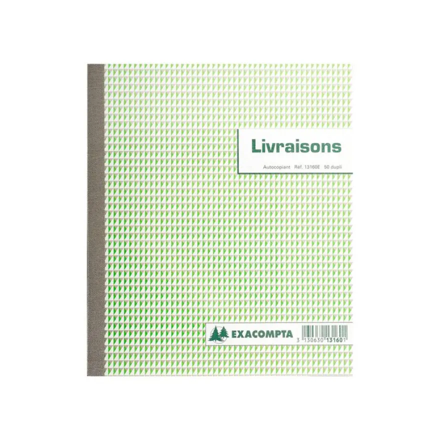 Exacompta - Manifold Carnet de livraisons - 50 dupli - 18 x 21 cm