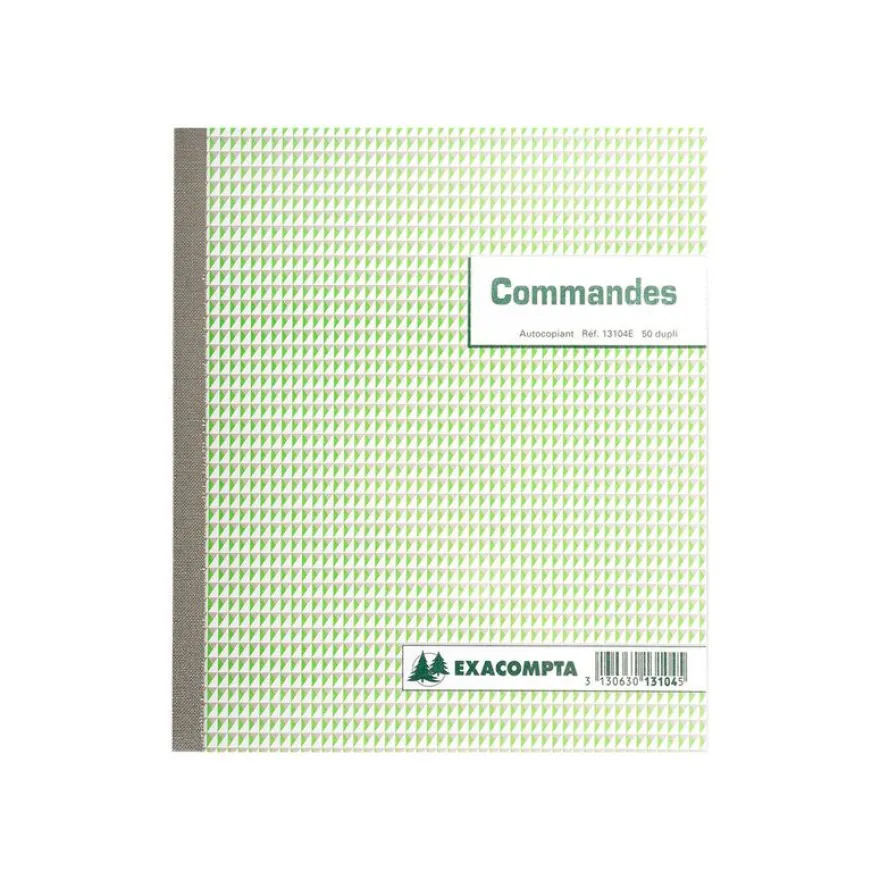 Exacompta - Manifold Carnet de commandes - 50 dupli - 21 x 18 cm