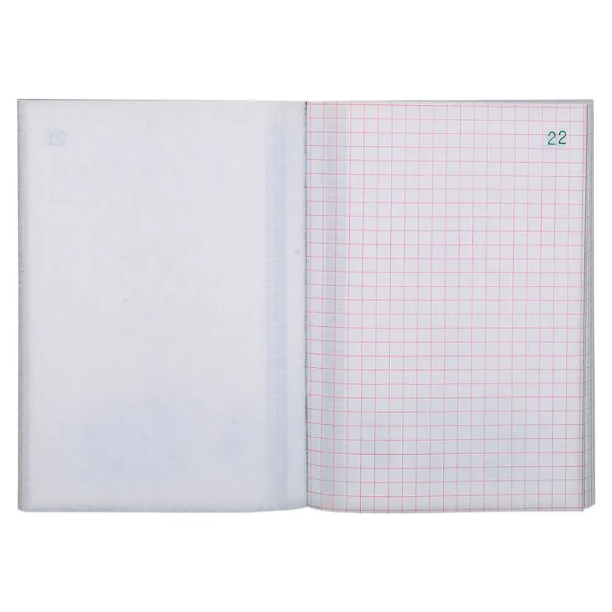 Exacompta - Manifold quadrillé 5x5 - 50 dupli - 14,8 x 10,5 cm