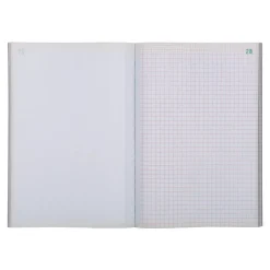 Exacompta - Manifold quadrillé 5x5 - 50 tripli - 21 x 15 cm