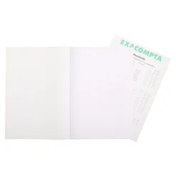 Exacompta - Manifold quadrillé 5x5 - 50 dupli - A4