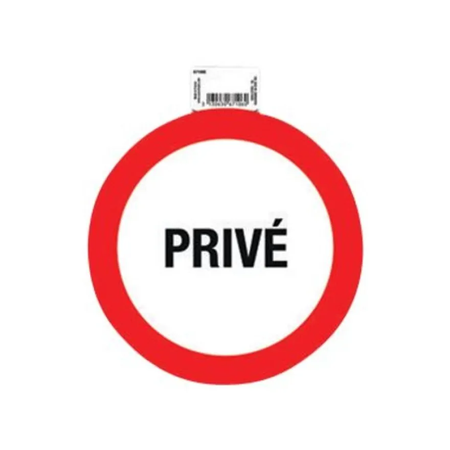 Exacompta - Panneau Privé - 20 cm de diamètre