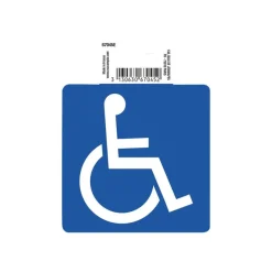 Exacompta - Pictogramme adhésif "accès handicapés" - 100 x 100 mm
