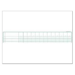Exacompta - Piqûre comptable - 13 colonnes par page - 25 x 32 cm - 80 pages