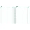 Exacompta - Piqûre Enregistrement du courrier - 32 x 27 cm - 80 pages