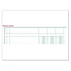Exacompta - Piqûre tête paresseuse - 10 colonnes sur 2 pages - A4