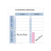 Exacompta - Planning mensuel magnétique - effaçable à sec - 90 x 59 cm