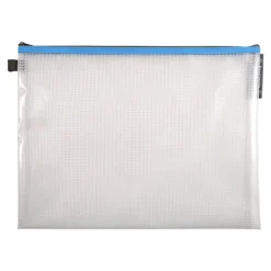 Exacompta - Pochette à fermeture éclair en plastique souple - A3 - disponible dans différentes couleurs