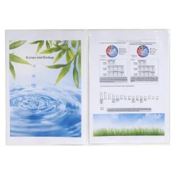 Exacompta - Pochette de protection - A4 double - translucide incolore