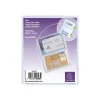 Exacompta - Pochette de protection - 64 x 110 mm - translucide incolore
