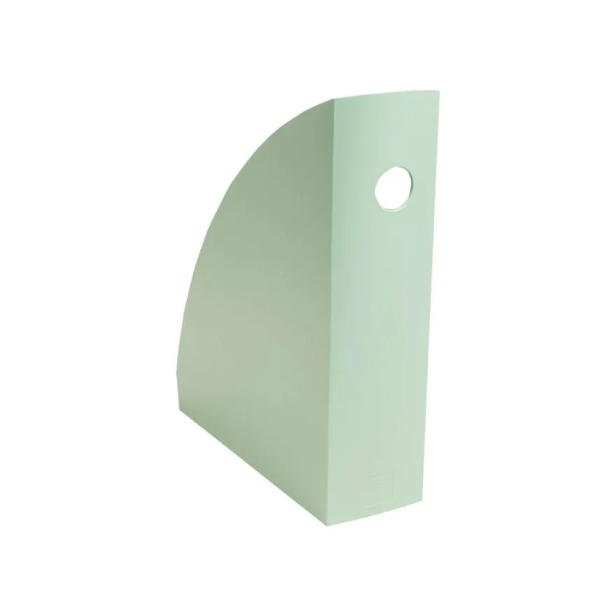 Exacompta - Porte-Revues Mag-Cube Autentik - vert sauge
