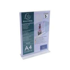 Exacompta - Porte-visuel droit - A4 vertical