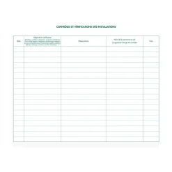 Exacompta - Registre de sécurité ERP - 32 pages - 24 x 32 cm